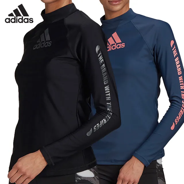 [한정수량] [ADIDAS] 아디다스 여성 수영 래쉬가드 2color GH7100 GH7101 (업체별도 무료배송)