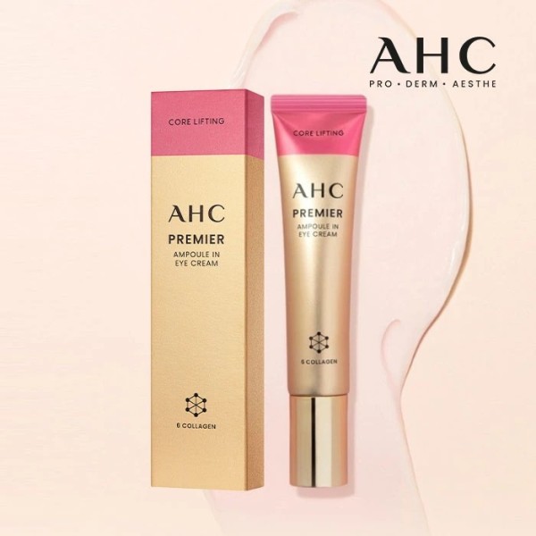 [AHC] 시즌12 프리미엄 앰플 인 페이스아이크림 코어 리프팅 12ml (미백/주름개선 기능성)(업체별도 무료배송)