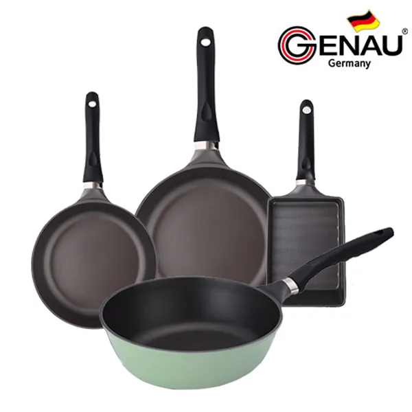 [독일 제너] 프로스 IH 티타늄코팅 후라이팬 20cm, 계란말이팬 20cm, 후라이팬 28cm, 궁중팬 28cm 4종C세트 (업체별도 무료배송)