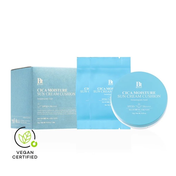 [벤튼] 시카 수분 선쿠션 15g (본품1개+리필2개) SPF50+ PA++++ (업체별도 무료배송)