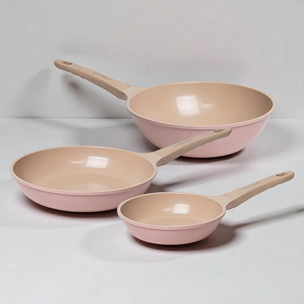 [오슬로] 피그 인덕션 세라믹 후라이팬/궁중팬 택1 (20~28cm) (업체별도 무료배송)