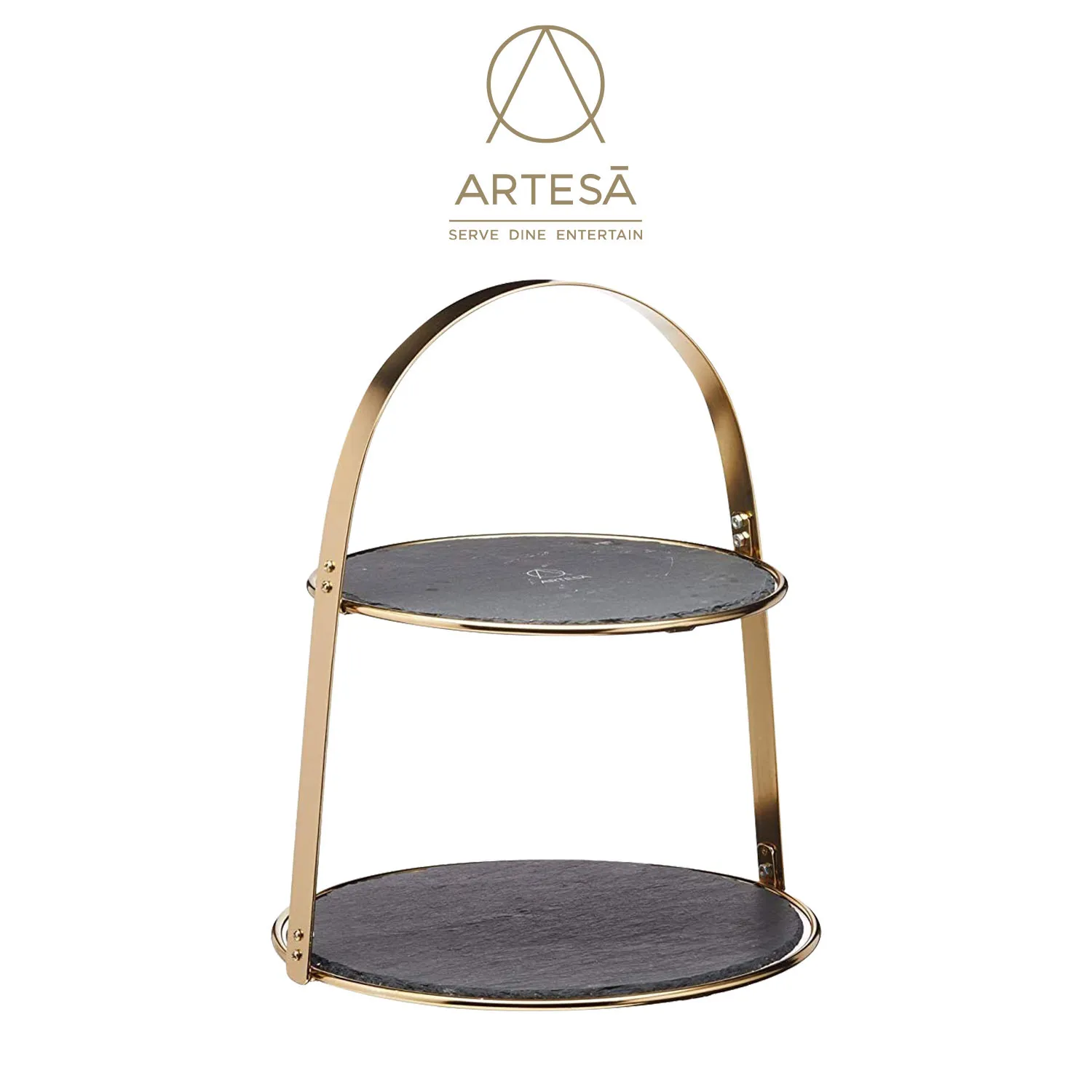 Artesa 아크 2단 서빙 슬레이트 29.5x35cm(업체별도 무료배송)
