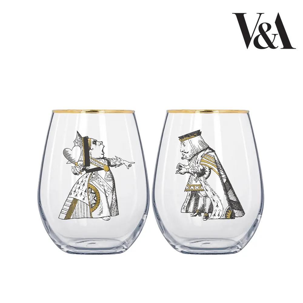 V&A 퀸&킹 유리컵 (500ml) 2P(업체별도 무료배송)