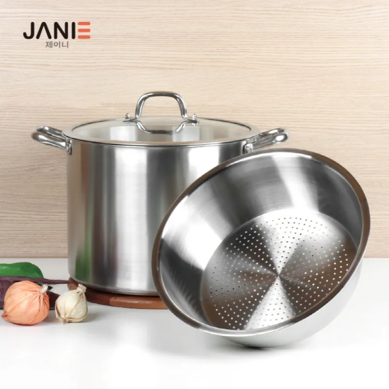 [JANIE] 제이니 304 스테인리스 스틸 IH 찜곰솥 30cm (업체별도 무료배송)