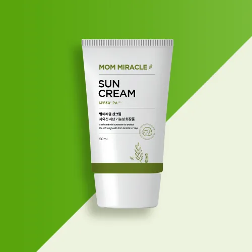 [맘미라클] 선크림 50ml SPF50+ PA++++ (업체별도 무료배송)