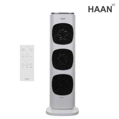 [한경희] 3단 개별 파워난방 리모컨형 PTC 온풍기 GF-FN14200 (업체별도 무료배송)