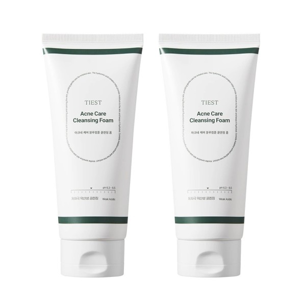 [1+1][티에스트] 아크네케어 블루컴플 클렌징폼 180ml (업체별도 무료배송)