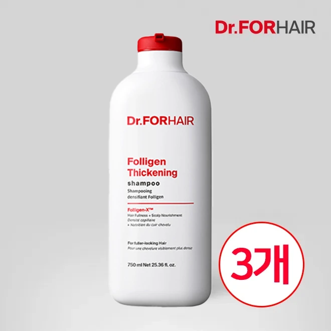 [닥터포헤어] 탈모샴푸 폴리젠 씨그닝 샴푸 500ml x 3개 (탈모완화 증상 기능성)(업체별도 무료배송)