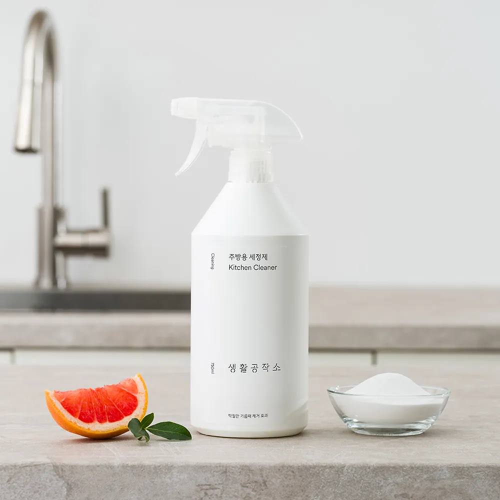 [생활공작소] 다목적 주방용 세정제 시트러스향 750ml x 3개 (업체별도 무료배송)