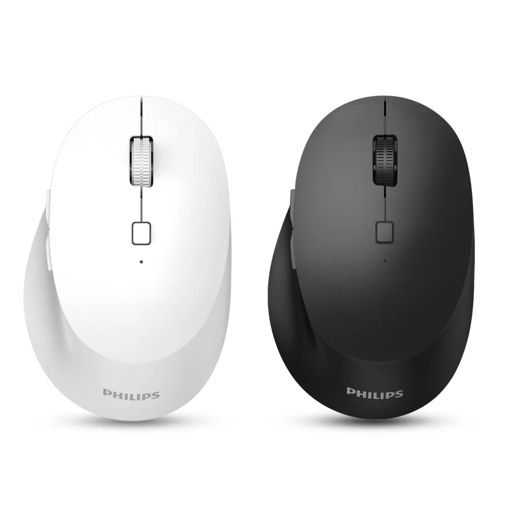 [필립스] 멀티페어링 저소음 5버튼 무선 마우스 SPK7607 (업체별도 무료배송)