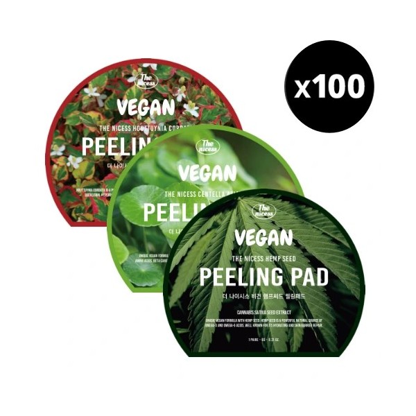 [더 나이시스] 필링패드 6ml*2매 x 100장 (3종 중 선택)(무료배송)