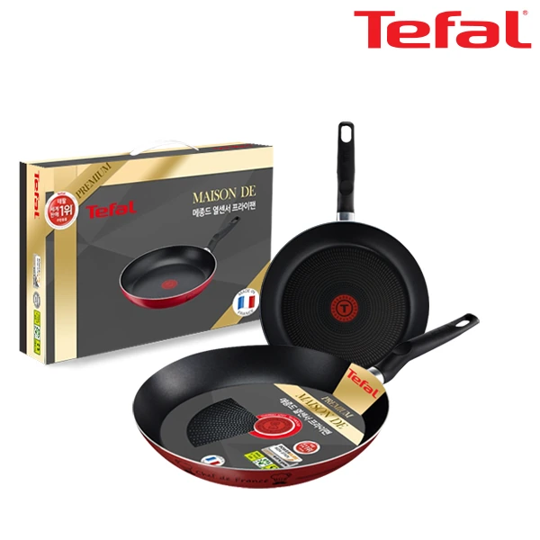 [Tefal] 테팔 메종드 열센서 프리미엄 프라이팬 24+28cm (업체별도 무료배송)