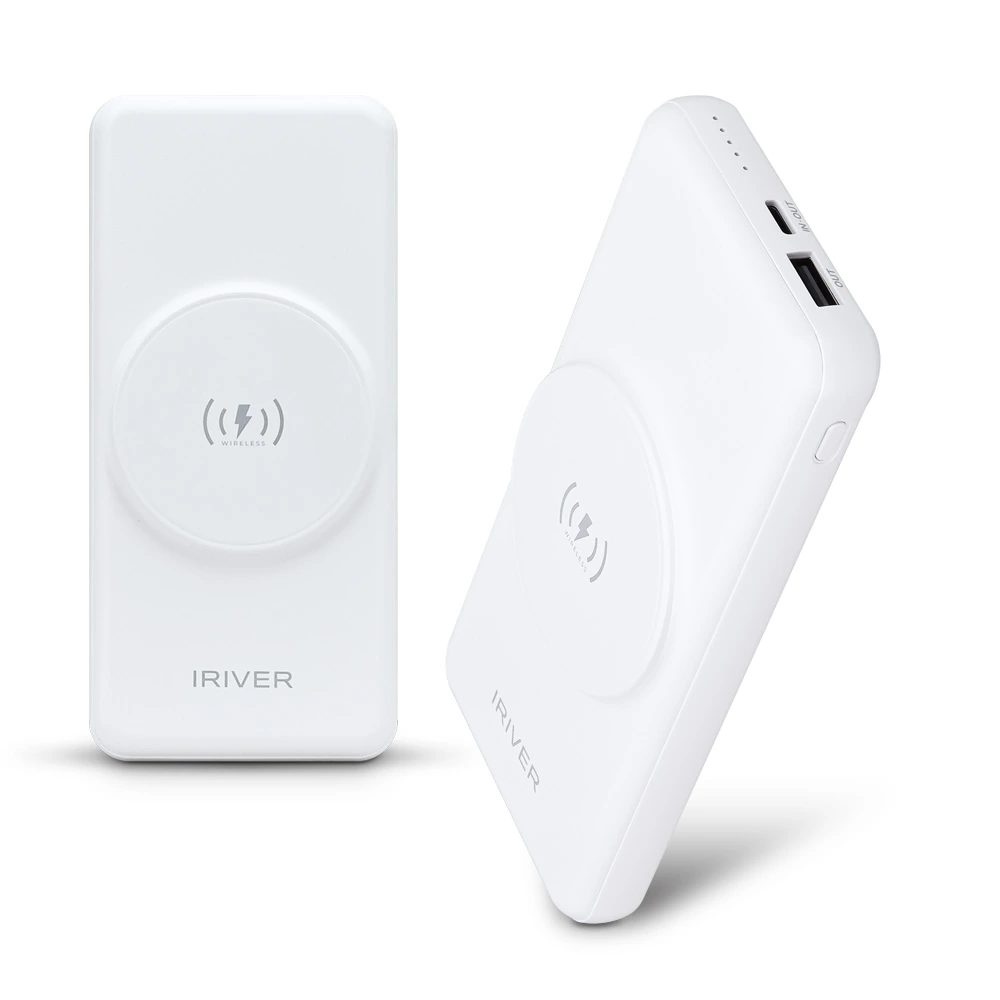 [아이리버] 15W 유무선 고속 충전 맥세이프 보조배터리 10000mAh IWP-10 (업체별도 무료배송)
