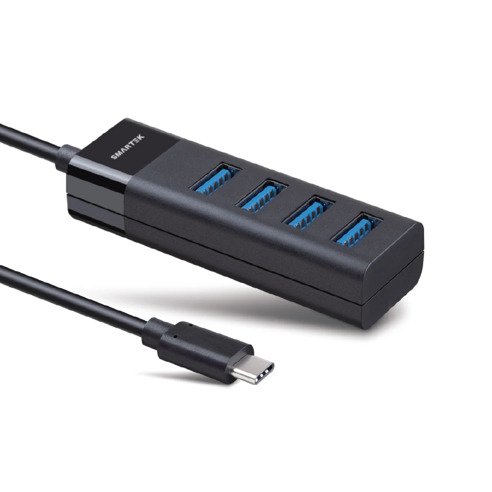 [스마텍] C타입 USB3.0 4포트 허브 ST-UH100