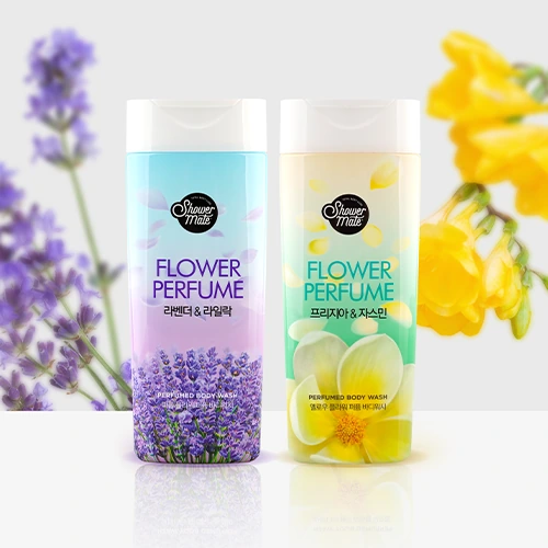 [샤워메이트] 퍼퓸 바디워시 200ml (2종 중 선택)