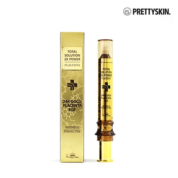 [프리티스킨] 토탈솔루션 2X 파워 플라센타 링클 퍼펙터 12ml (업체별도 무료배송)