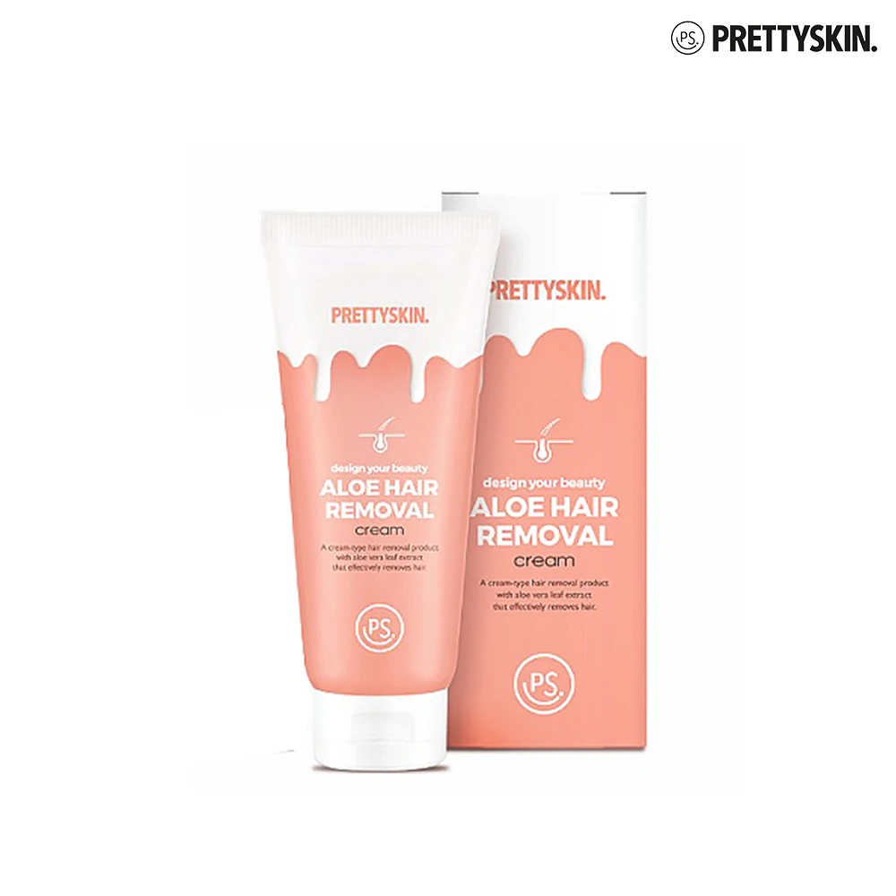 [1+1][프리티스킨] 디자인 유어 알로에 제모크림 100ml (업체별도 무료배송)