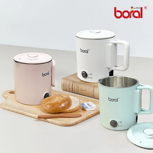 [Boral] 보랄 어디서나 간편한 듀얼 스텐 0.8L 멀티포트 BR-W330GF(업체별도 무료배송)