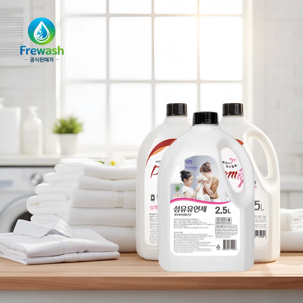 [제이제이] 프레워시 섬유유연제 2.5L x 4개 (업체별도 무료배송)