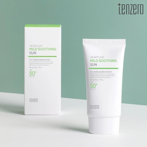 [텐제로] 어성초 마일드 수딩 선크림 50ml (업체별도 무료배송)