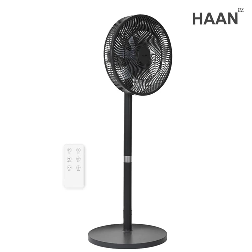 [한경희] 14형 7엽 3WAY 전자식 리모컨 스탠드 선풍기 HAAN-HAC100R_GRAY (업체별도 무료배송)