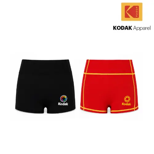 [KODAK] 코닥 여성 골드플러스200 리버시블 비치 래쉬가드 쇼츠 (업체별도 무료배송)
