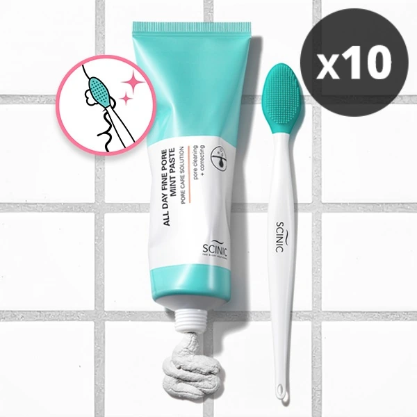 [싸이닉] 올데이 파인포어 민트 페이스트 80ml+포어클리너 x 10개 + 패드 증정(소진시 종료)(무료배송)