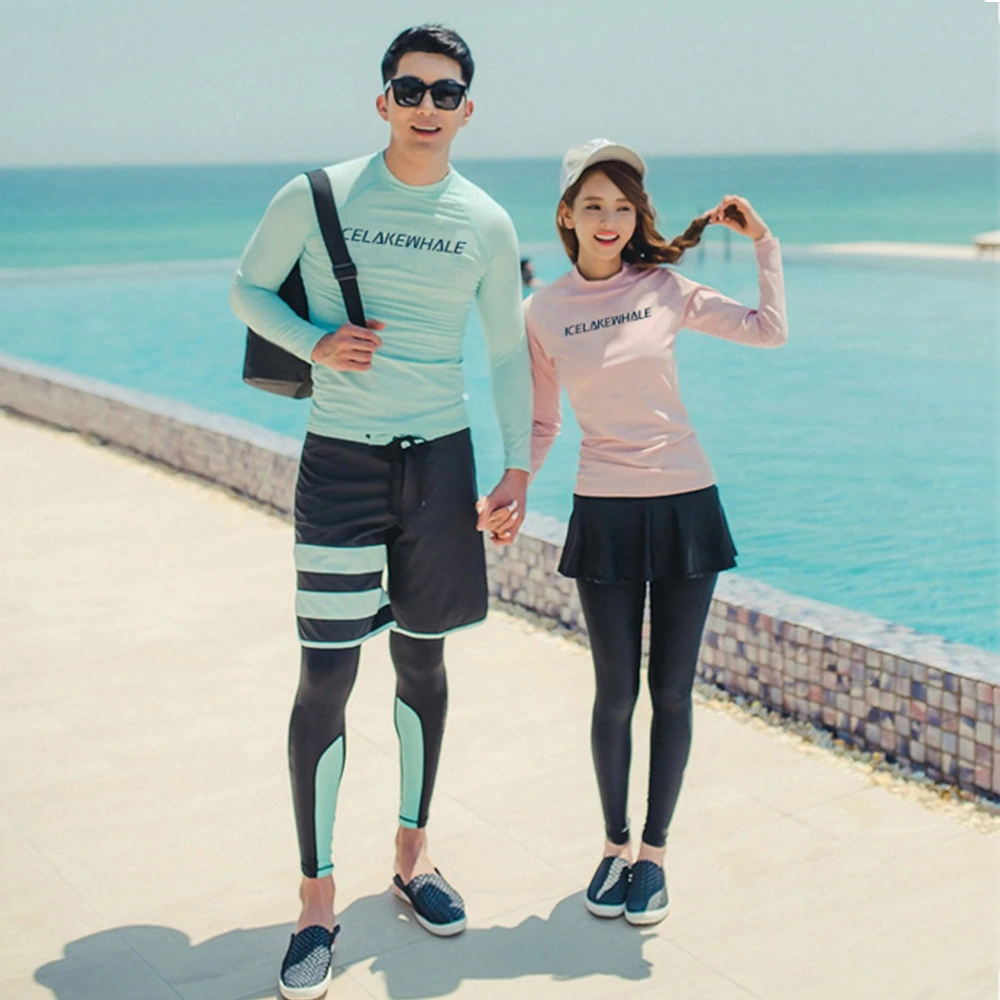 품절임박 메이리앤 파스텔 커플 래쉬가드 세트 수영복 (업체별도 무료배송)